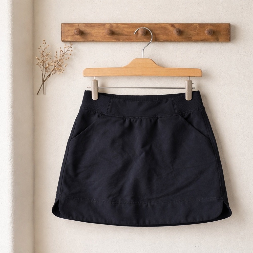 32 Degrees Cool Skort Women Size S Black Excellent Athletic Golf Tennis Skirt